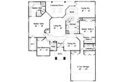 Mediterranean Style House Plan - 3 Beds 2.5 Baths 2470 Sq/Ft Plan #417-272 