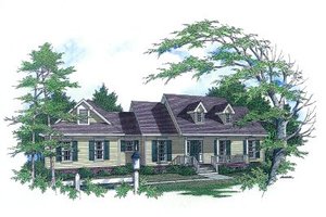 Traditional Exterior - Front Elevation Plan #14-117