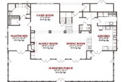 Cabin Style House Plan - 5 Beds 3.5 Baths 2866 Sq/Ft Plan #63-303 