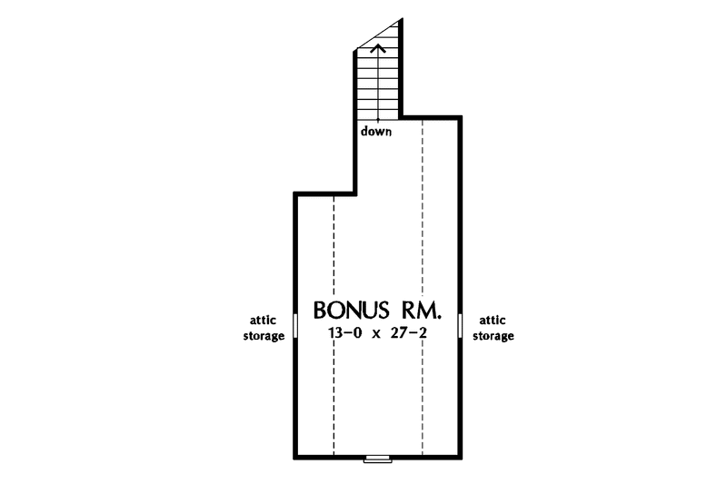 Home Plan - Floor Plan - Other Floor for Ranch House Plan #929-633 - 3 bed, 2 bath