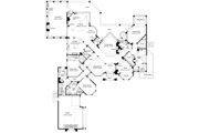 Mediterranean Style House Plan - 3 Beds 4.5 Baths 5220 Sq/Ft Plan #930-194 