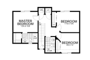 Modern Style House Plan - 3 Beds 2.5 Baths 1112 Sq/Ft Plan #112-179 