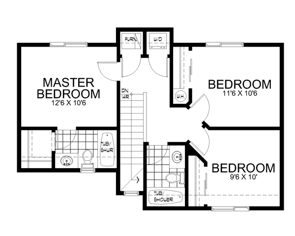 Dream House Plan - Modern Floor Plan - Upper Floor Plan #112-179