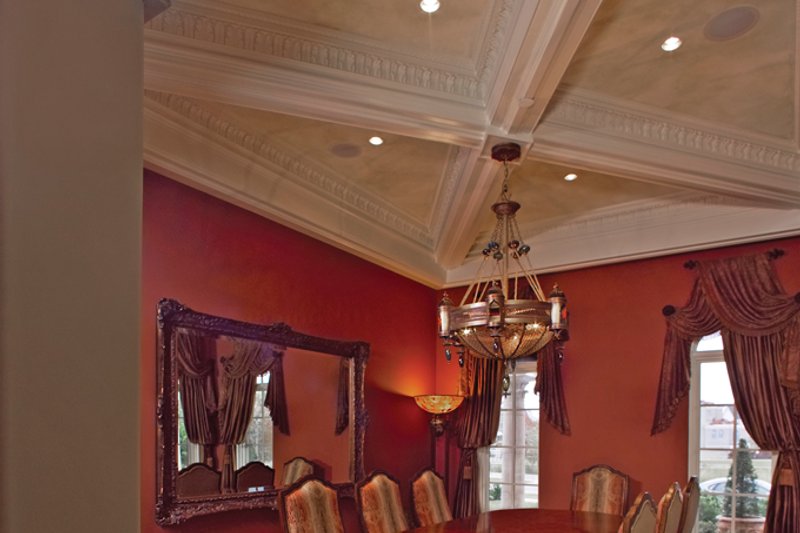 Architectural House Design - Interior - Dining Room for Mediterranean House Plan #1058-1 - 6 bed, 5 bath
