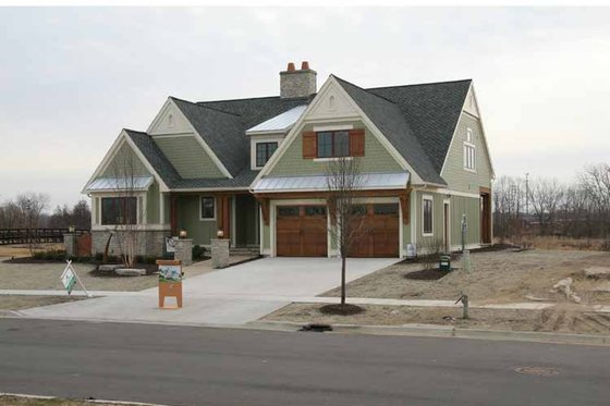 Exterior - Front Elevation 3 for Craftsman House Plan #928-230 - 3 bed, 4 bath