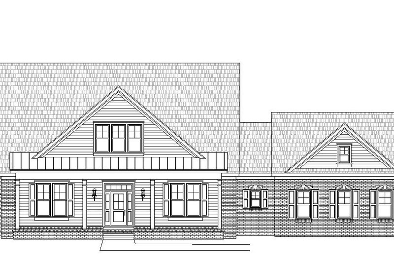 House Plan Design - Exterior - Front Elevation 3 for Country House Plan #932-278 - 3 bed, 2 bath