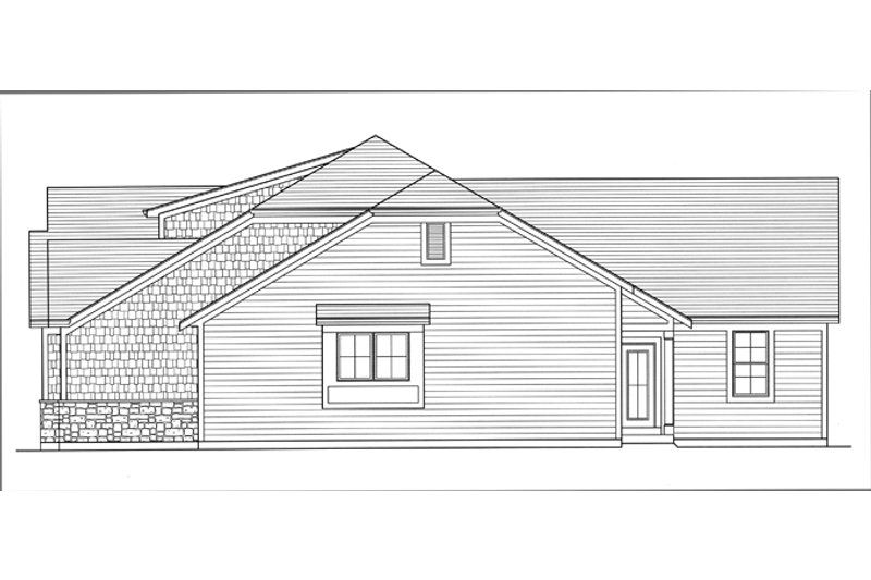 House Blueprint - Floor Plan - Other Floor for Craftsman House Plan #46-838 - 3 bed, 2.5 bath