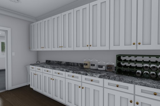 Interior - Kitchen 2 for Traditional House Plan #1060-8 - 5 bed, 4 bath