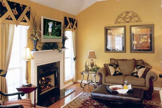 Interior - Family Room for Traditional House Plan #927-120 - 3 bed, 2.5 bath