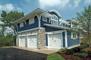 Exterior - Front Elevation 6 for Craftsman House Plan #928-18 - 4 bed, 2.5 bath