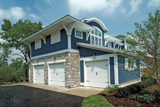 Exterior - Front Elevation 6 for Craftsman House Plan #928-18 - 4 bed, 2.5 bath