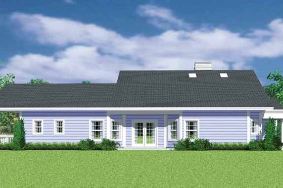 Exterior - Other Elevation for Craftsman House Plan #72-1137 - 3 bed, 2.5 bath