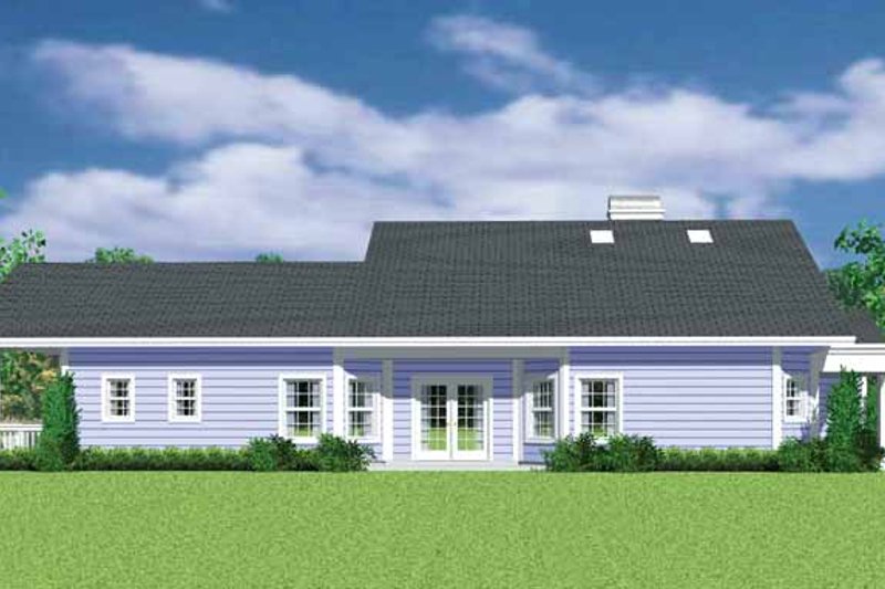 Dream House Plan - Exterior - Other Elevation for Craftsman House Plan #72-1137 - 3 bed, 2.5 bath