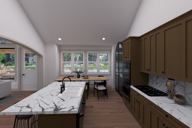 Dream House Plan - Interior - Kitchen for Ranch House Plan #1060-287 - 3 bed, 2 bath