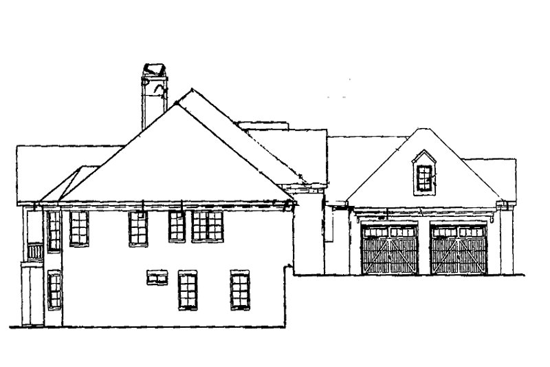 Home Plan - Exterior - Other Elevation 1 for Country House Plan #927-440 - 4 bed, 3.5 bath