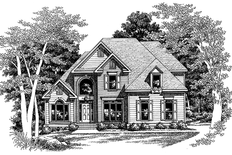 Dream House Plan - Exterior - Front Elevation 6 for Traditional House Plan #927-236 - 4 bed, 2.5 bath