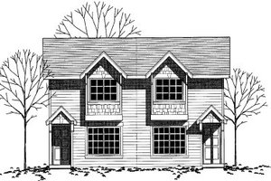 Traditional Exterior - Front Elevation Plan #303-369