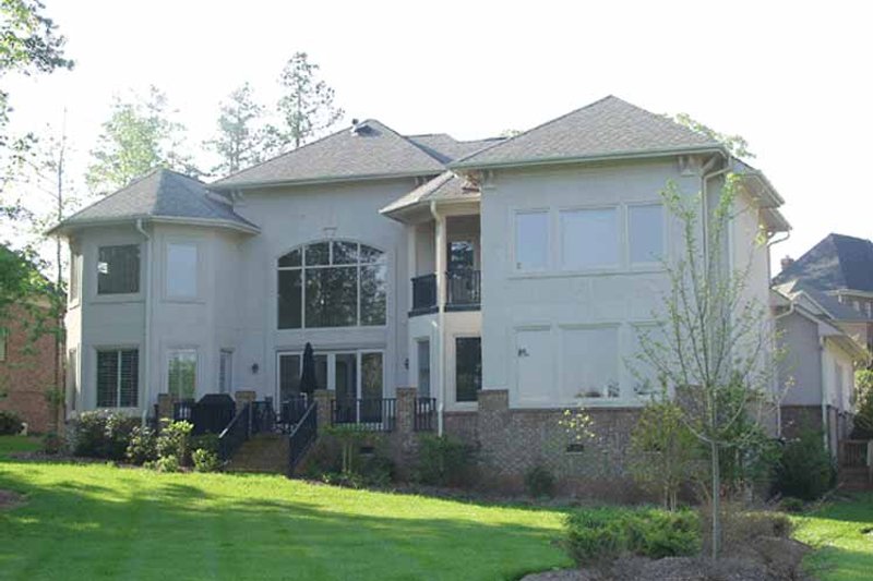 Dream House Plan - Exterior - Rear Elevation for Mediterranean House Plan #453-312 - 4 bed, 3.5 bath