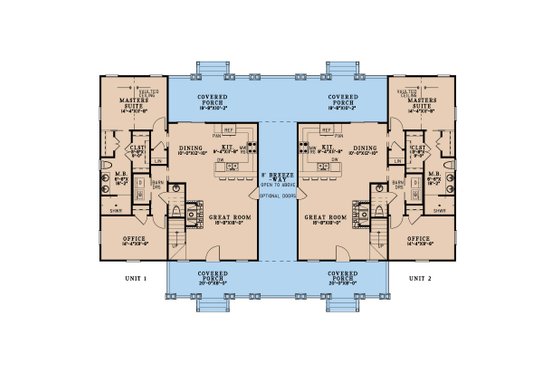 Floor Plan - Main Floor for Cabin House Plan #923-416 - 3 bed, 2 bath