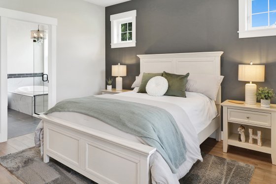 Interior - Master Bedroom 2 for Farmhouse House Plan #1070-16 - 3 bed, 2.5 bath