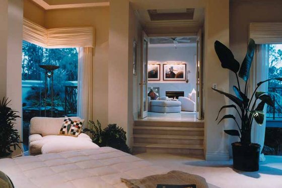 Interior - Bedroom for Mediterranean House Plan #930-109 - 3 bed, 3.5 bath