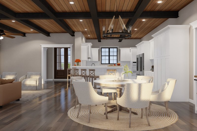 Dream House Plan - Interior - Dining Room 1 for Craftsman House Plan #923-364 - 3 bed, 3.5 bath