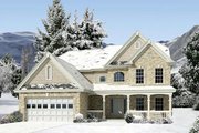 Traditional Style House Plan - 4 Beds 3.5 Baths 3269 Sq/Ft Plan #57-387 