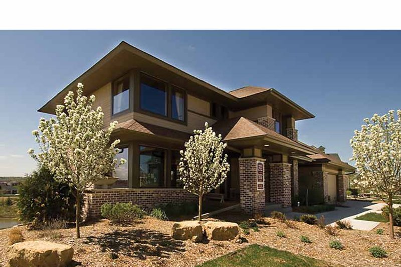 Dream House Plan - Exterior - Other Elevation for Prairie House Plan #51-1126 - 3 bed, 2.5 bath