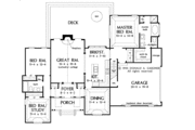 Ranch Style House Plan - 3 Beds 2 Baths 1699 Sq/Ft Plan #929-356 