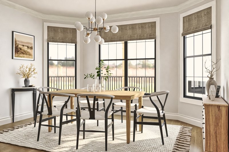 Dream House Plan - Interior - Dining Room for European House Plan #54-718 - 5 bed, 5.5 bath