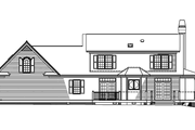 Country Style House Plan - 3 Beds 2.5 Baths 1819 Sq/Ft Plan #929-491 Exterior 
