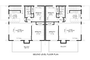 Floor Plan - Main Floor for Country House Plan #932-1196 - 6 bed, 4 bath
