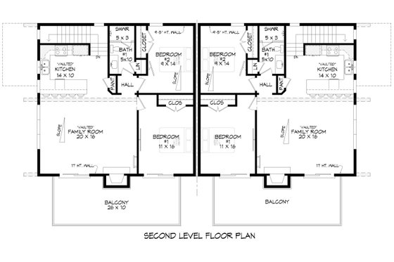 Floor Plan - Main Floor for Country House Plan #932-1196 - 6 bed, 4 bath