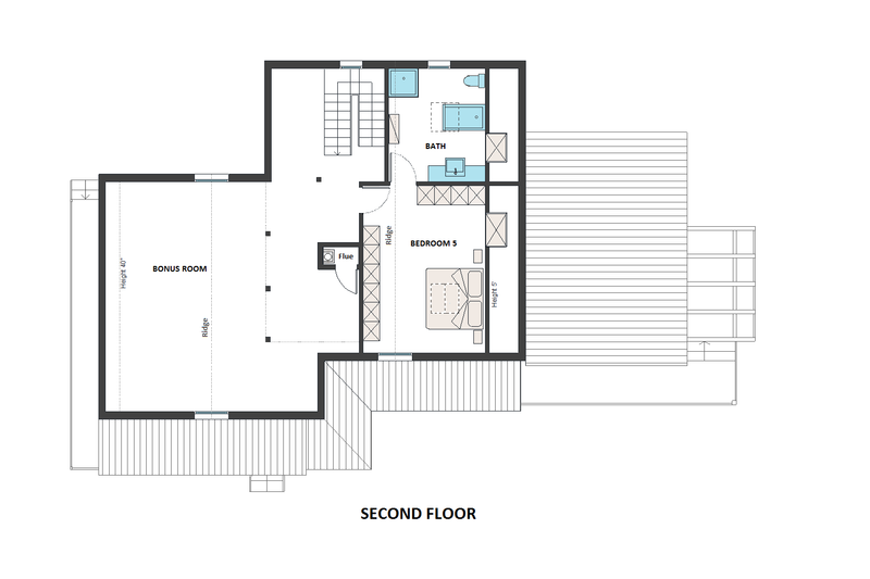 Dream House Plan - Floor Plan - Upper Floor 1 for Farmhouse House Plan #542-10 - 5 bed, 6 bath