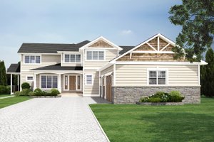 Traditional Exterior - Front Elevation Plan #126-156