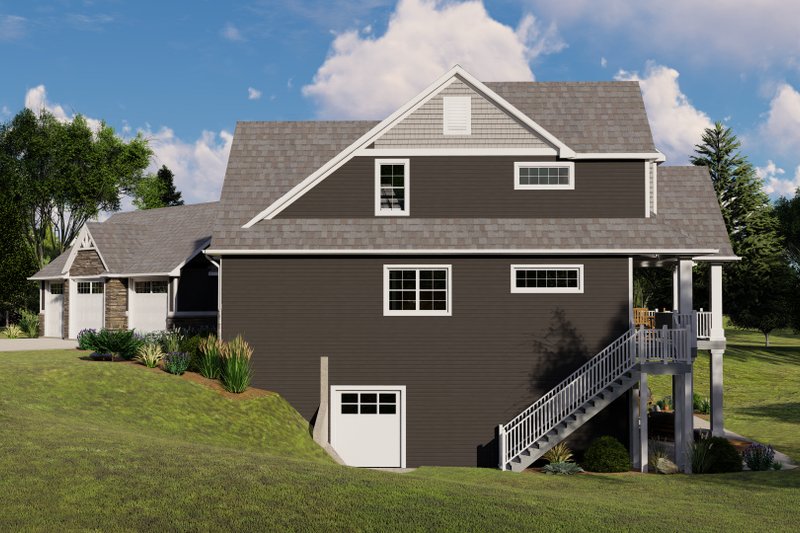 Home Plan - Exterior - Other Elevation 1 for Craftsman House Plan #1064-17 - 3 bed, 3.5 bath