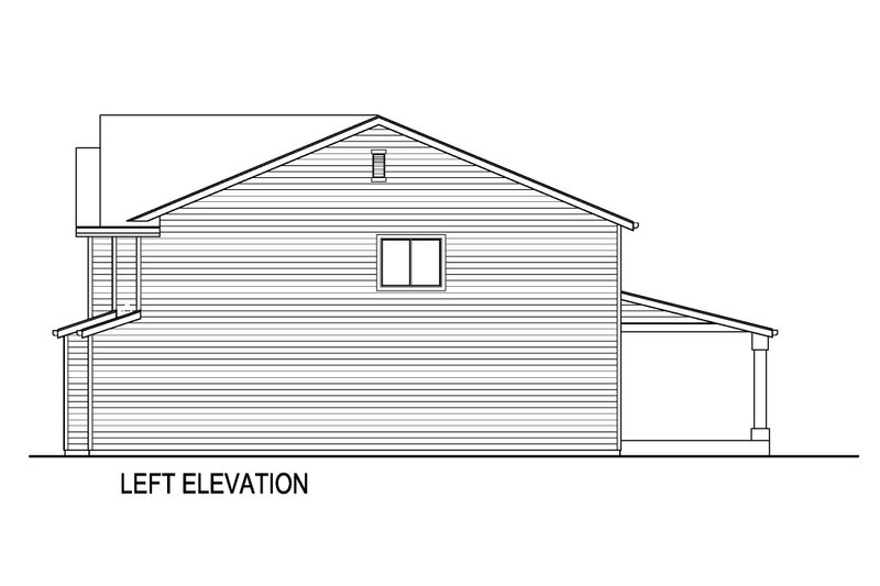 Dream House Plan - Exterior - Other Elevation for Farmhouse House Plan #569-57 - 5 bed, 3 bath