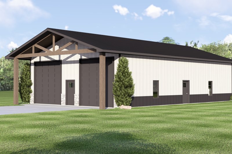 Architectural House Design - Exterior - Other Elevation for Country House Plan #1064-446, 0 bath