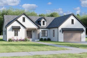 Home Plan - Exterior - Front Elevation for Country House Plan #1089-50 - 3 bed, 2.5 bath