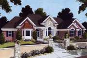 Traditional Style House Plan - 3 Beds 3 Baths 5937 Sq/Ft Plan #46-102 