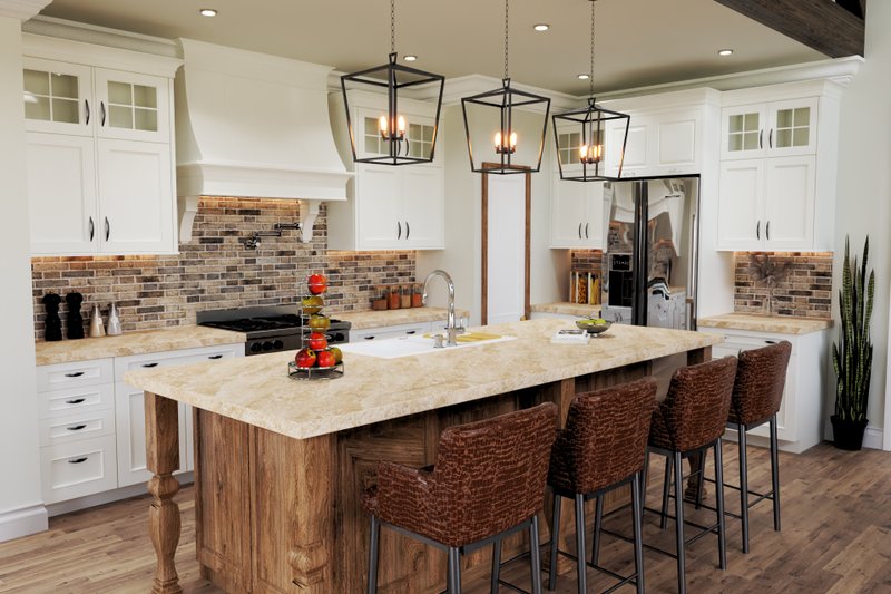 Home Plan - Interior - Kitchen for Country House Plan #54-566 - 5 bed, 4 bath