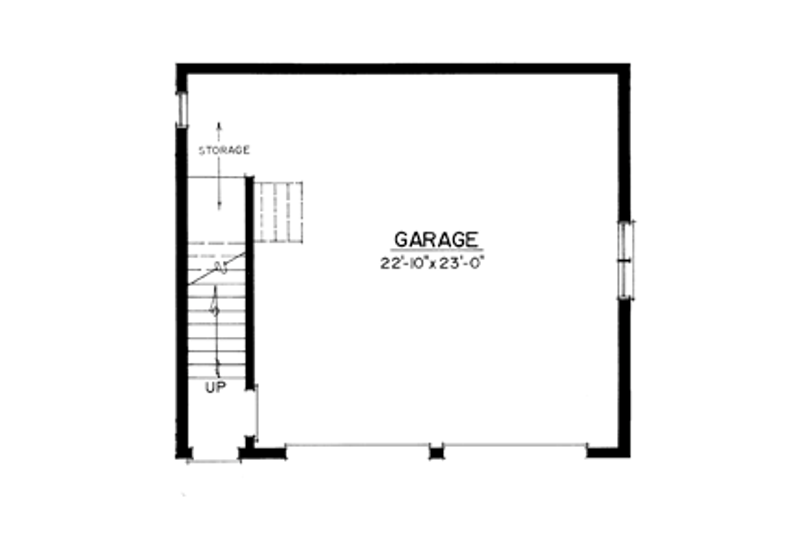 Home Plan - Floor Plan - Main Floor for Craftsman House Plan #1016-98, 0.5 bath