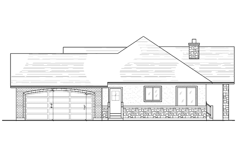 Home Plan - Floor Plan - Other Floor for Traditional House Plan #945-7 - 3 bed, 2.5 bath