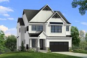 Craftsman Style House Plan - 4 Beds 3.5 Baths 3164 Sq/Ft Plan #1057-19 