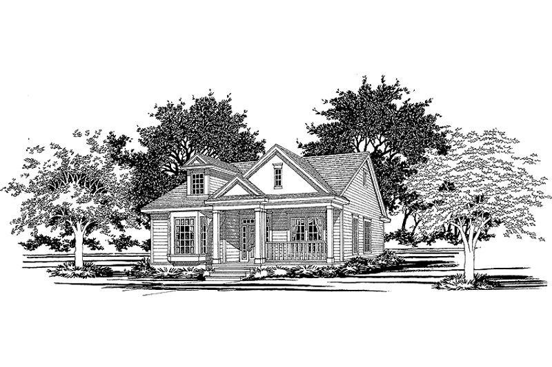 Dream House Plan - Ranch Exterior - Front Elevation Plan #472-134