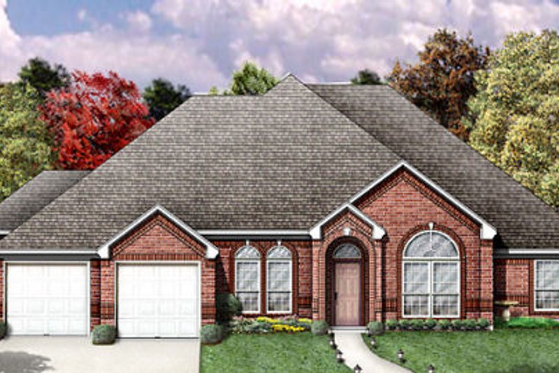 Dream House Plan - Exterior - Other Elevation for Traditional House Plan #84-196 - 4 bed, 2 bath