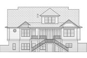 Southern Style House Plan - 4 Beds 3.5 Baths 3435 Sq/Ft Plan #1054-19 