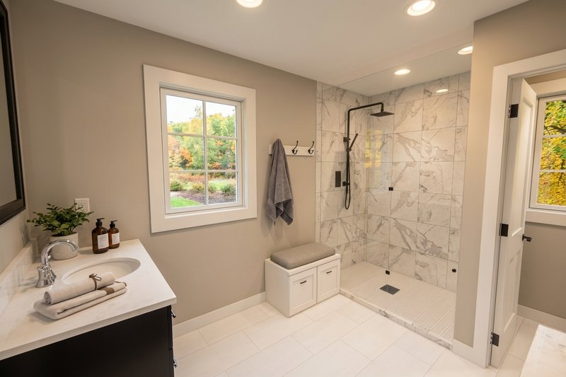 Architectural House Design - Interior - Master Bathroom 1 for Modern House Plan #51-1516 - 3 bed, 2.5 bath