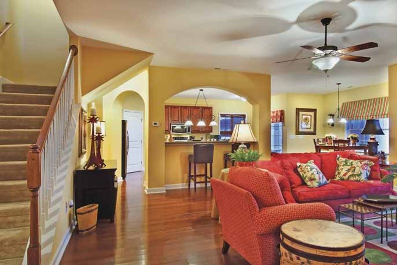 Home Plan - Interior - Family Room for Classical House Plan #930-372 - 3 bed, 2.5 bath