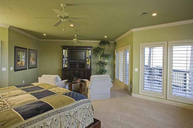 Architectural House Design - Interior - Master Bedroom for Traditional House Plan #17-3302 - 4 bed, 4.5 bath